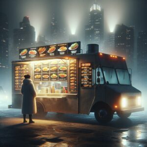 Late night food truck.