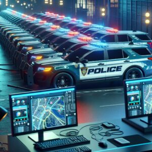 Patrol cars and computers