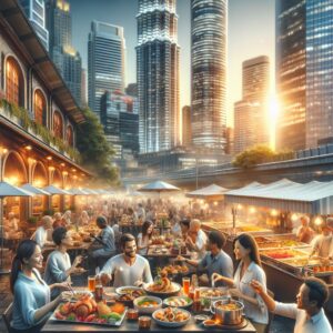 City's gourmet food scene