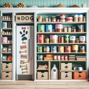 Dog food pantry concept