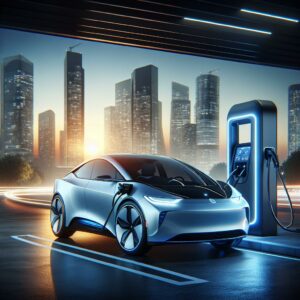 Electric car charging concept