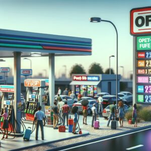 Gas station promotion concept