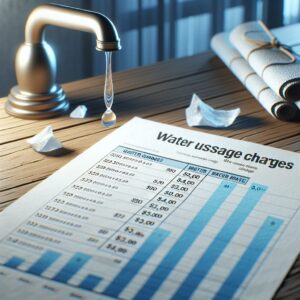 Water bill rate increase.