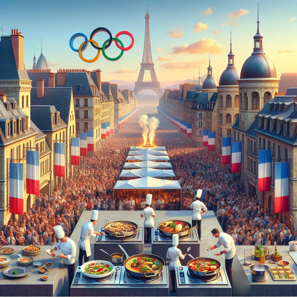 French Olympics culinary event