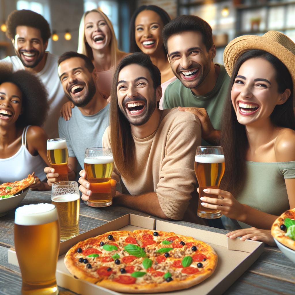 Pizza and Beer Fun