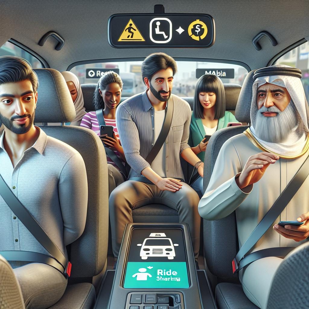 Ride-sharing safety awareness