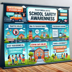 School safety awareness banner