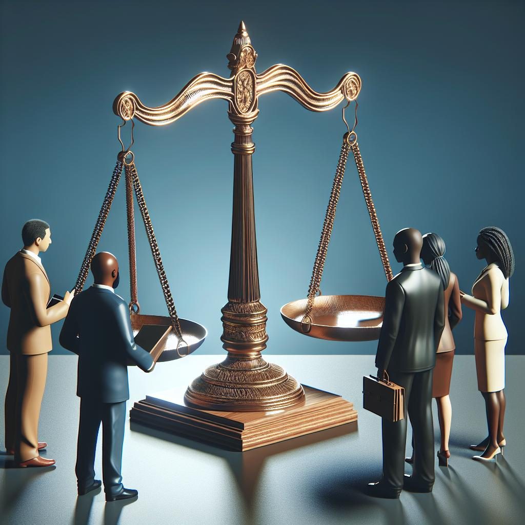 Legal Scales of Justice