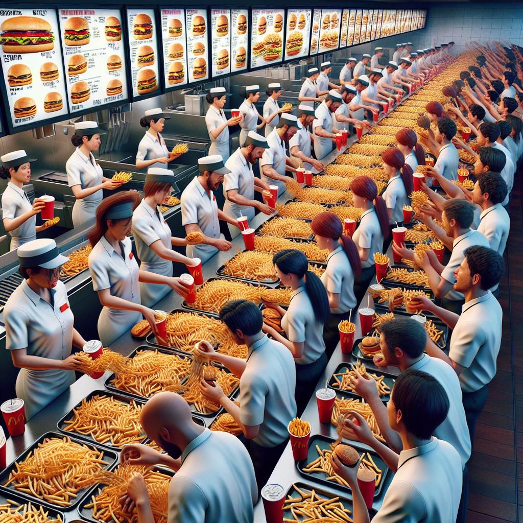 Fast food chaos