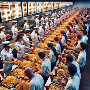 Fast food chaos