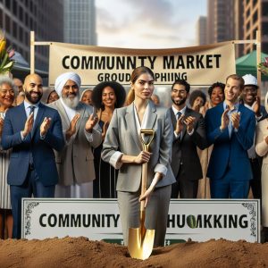 Community Market Groundbreaking