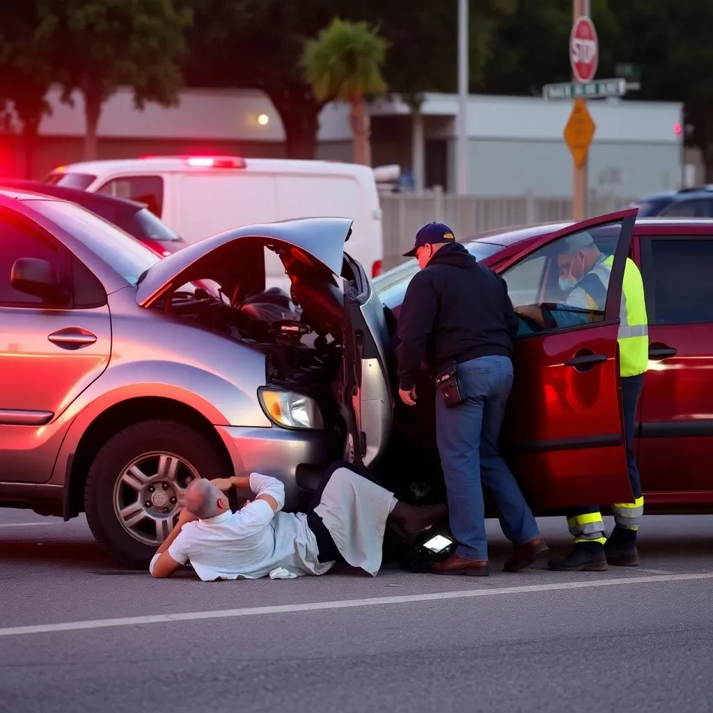 Austin Vehicle Collision Leaves Two Injured, Ejection Possible