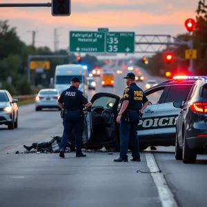 Austin Police Respond to Serious Pedestrian Crash on I-35