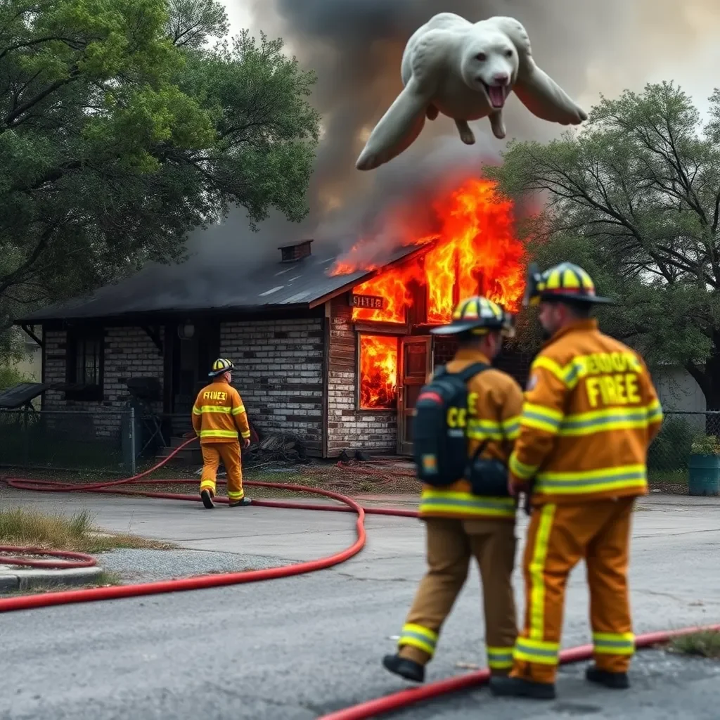 Austin Firefighters Successfully Contain Fire at Abandoned Building, Investigation Underway