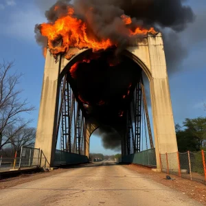 Austin Man Charged with Arson After Intentional Bridge Fire Causes $20,000 in Damages