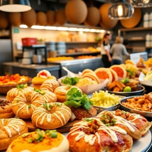 Variety of pastries and unique dishes from Austin and Houston bakeries