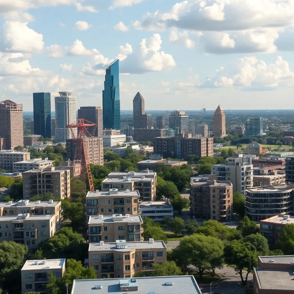 New housing developments in Austin, Texas