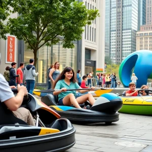 Teens participating in different fun activities in Austin