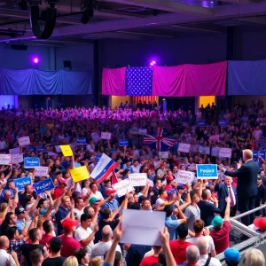 Crowd at Trump rally in Washington, D.C.