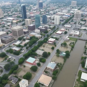 City officials discussing disaster preparedness in Austin.