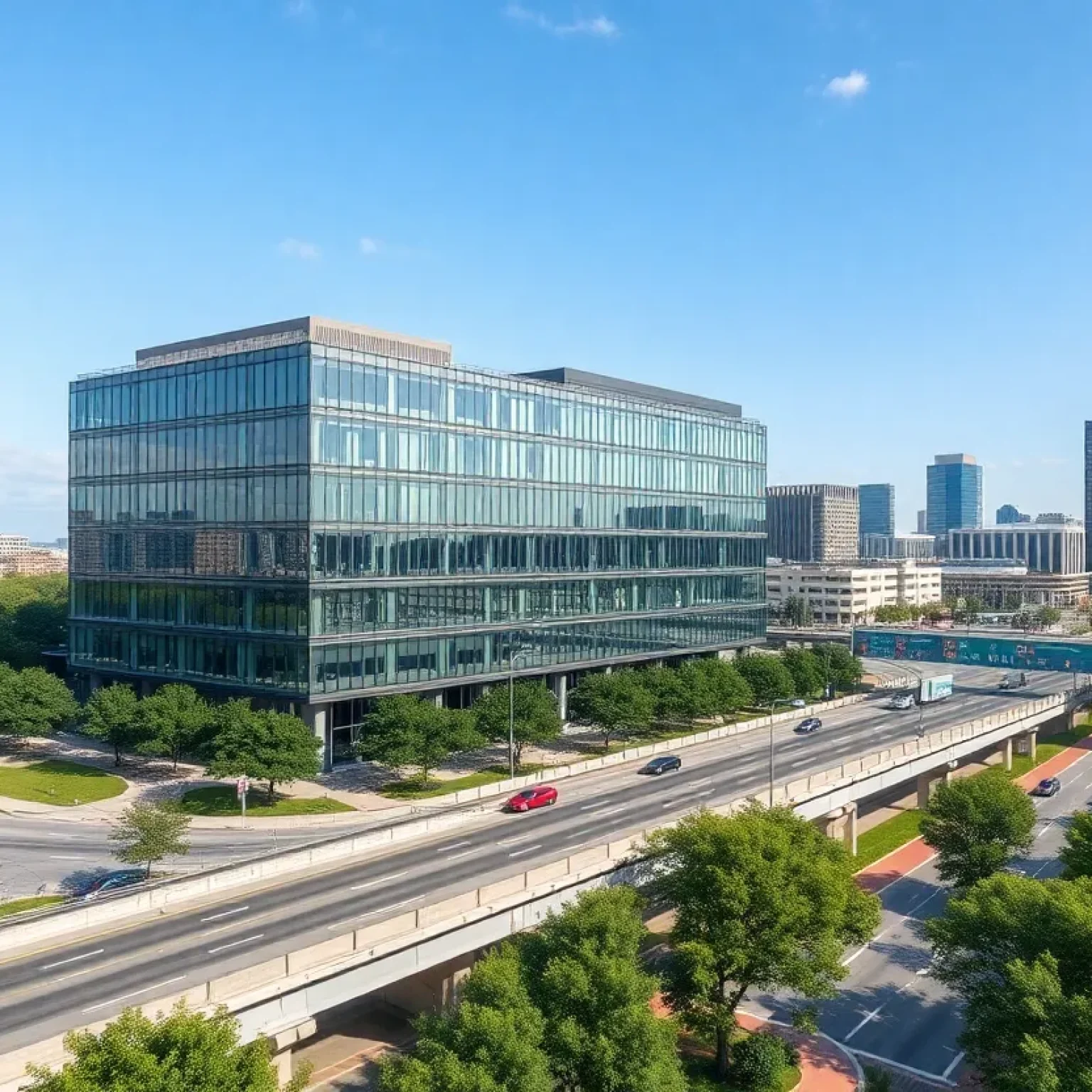 A new office building in Austin, Texas