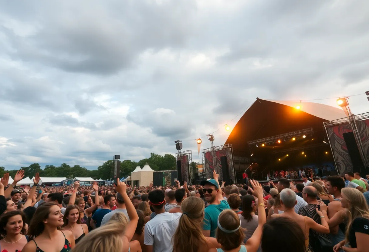 Crowd enjoying performances at Bésame Mucho Festival in Austin