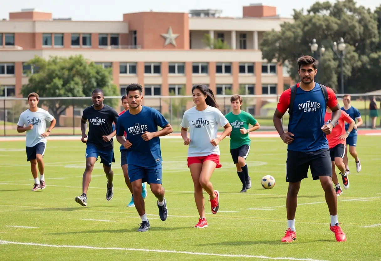 Texas College Athletes Training